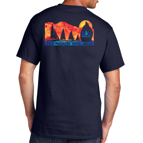 '25 Fall Regatta Tee - Adult Navy Thumbnail