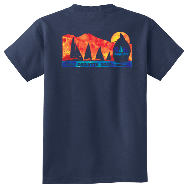 '25 Fall Regatta Tee - Youth Navy Thumbnail