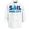 Eight Knot Button Chef Coat with Thermometer Pocket Thumbnail
