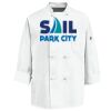 Eight Knot Button Chef Coat with Thermometer Pocket Thumbnail