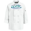 Eight Knot Button Chef Coat with Thermometer Pocket Thumbnail
