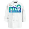Eight Knot Button Chef Coat with Thermometer Pocket Thumbnail