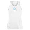 Women's Solid Racerback Tank Top Thumbnail