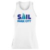 Women's Solid Racerback Tank Top Thumbnail
