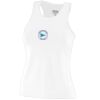 Girls Poly/Spandex Solid Racerback Tank Thumbnail