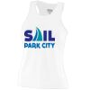 Girls Poly/Spandex Solid Racerback Tank Thumbnail