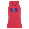 Ladies Poly/Spandex Solid Racerback Tank Thumbnail