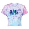 Women's Tie-Dyed Crop T-Shirt Thumbnail